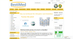 Desktop Screenshot of bestimed.de